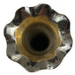 Natural Geo Brass Vintage Black/Gold Table Vase