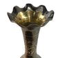 Natural Geo Brass Vintage Black/Gold Table Vase