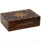 Natural Geo Handmade Rosewood Star Wooden Decorative Box