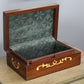 Natural Geo Handmade Rosewood Dotted Elephant Wooden Decorative Box