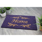 Natural Geo Island Classic Home Purple Natural Coir Door Mat 18 x 30"