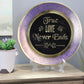 Natural Geo True Love Never Ends Decorative Wall Hanging Brass Accent Plate