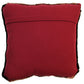 Natural Geo Flocculent Sheepskin Beige/Brown Square Decorative Throw Pillow