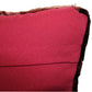 Natural Geo Flocculent Sheepskin Beige/Brown Square Decorative Throw Pillow