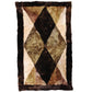 Natural Geo Sheepskin Area Rug Brown/Beige - 3 x 5'