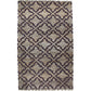 Natural Geo Spontaneous Jute Handwoven Geometric Natural/Brown Area Rug