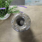 Natural Geo Decorative Marble Gray 8" Table Vase